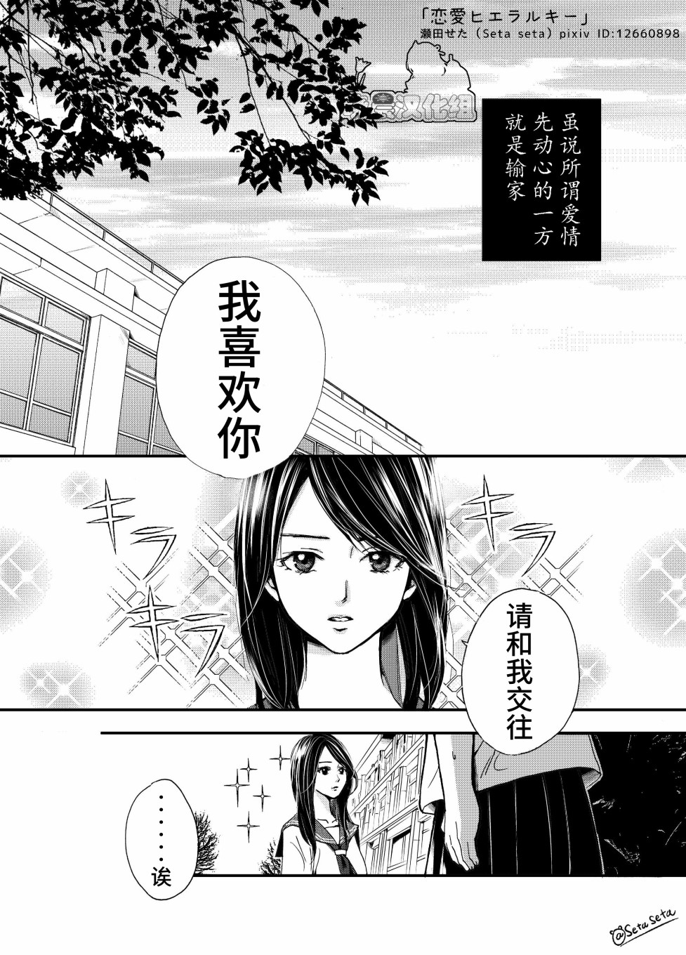 恋爱等级制第01话 恋爱等级制漫画 动漫之家漫画网