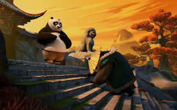 《功夫熊猫3》新预告 恶搞“星球大战”