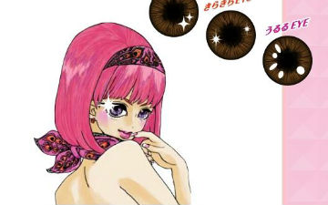 日本发售动漫美瞳 重现少女漫画星星眼