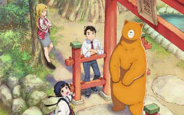 4月新番《当女孩遇到熊》更新视觉图 公布PV第二弹