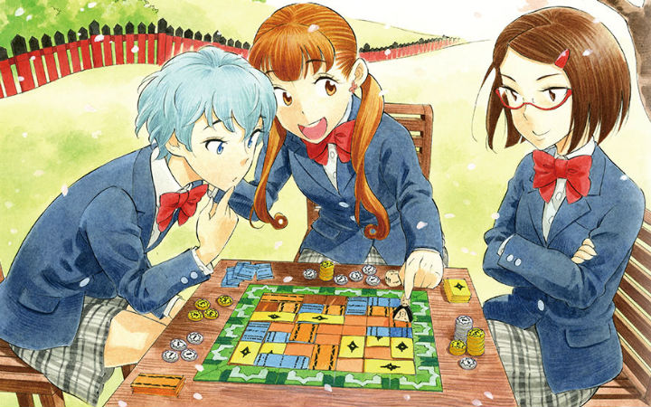 女高中生玩游戏！漫画《放学后桌游俱乐部》将有重大发表