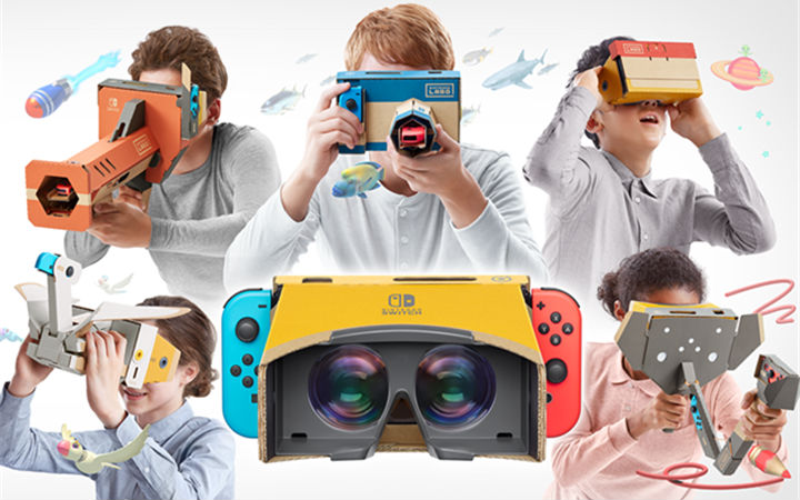任天堂开拓VR市场！4月推出《Nintendo Labo: VR Kit》