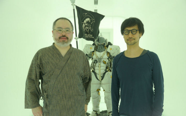 小岛秀夫和土笔章人在小岛制作工作室见面！