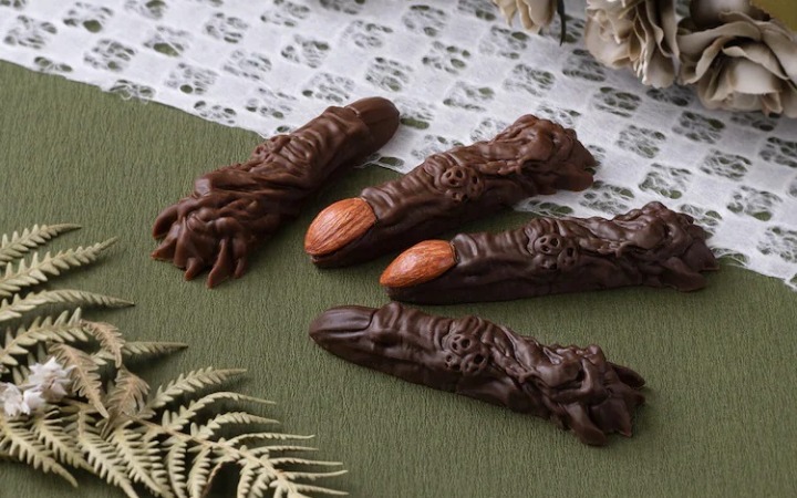 制作《咒术回战》宿傩之指的巧克力模具诞生