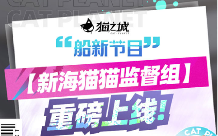 云吸猫游戏征集代言人，参赛区沦为大型晒猫交友现场