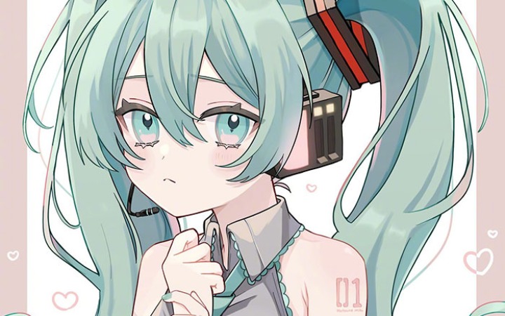 画师mosakuchu_ ​初音未来同人欣赏