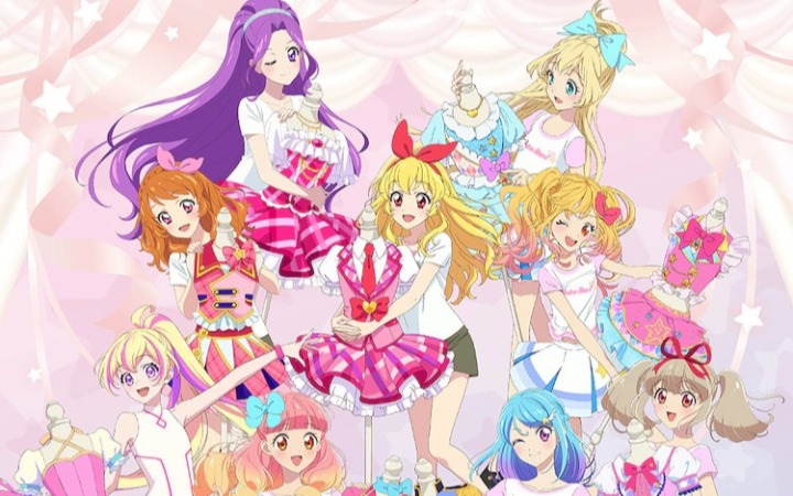 《偶像星愿》服装展公开关键视觉图，特典为限定卡片