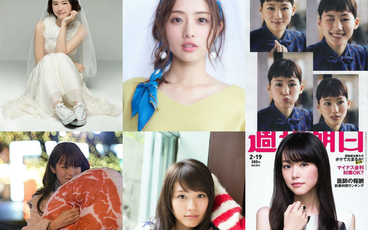 大洗牌！2016日本女性最想变成的脸TOP10发布