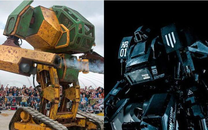 “巨型萝卜”谁家强？日本与美国巨型机器人对决8月举行