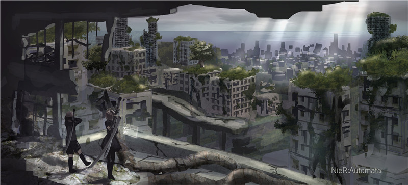 p站美图推荐——末日废墟特辑