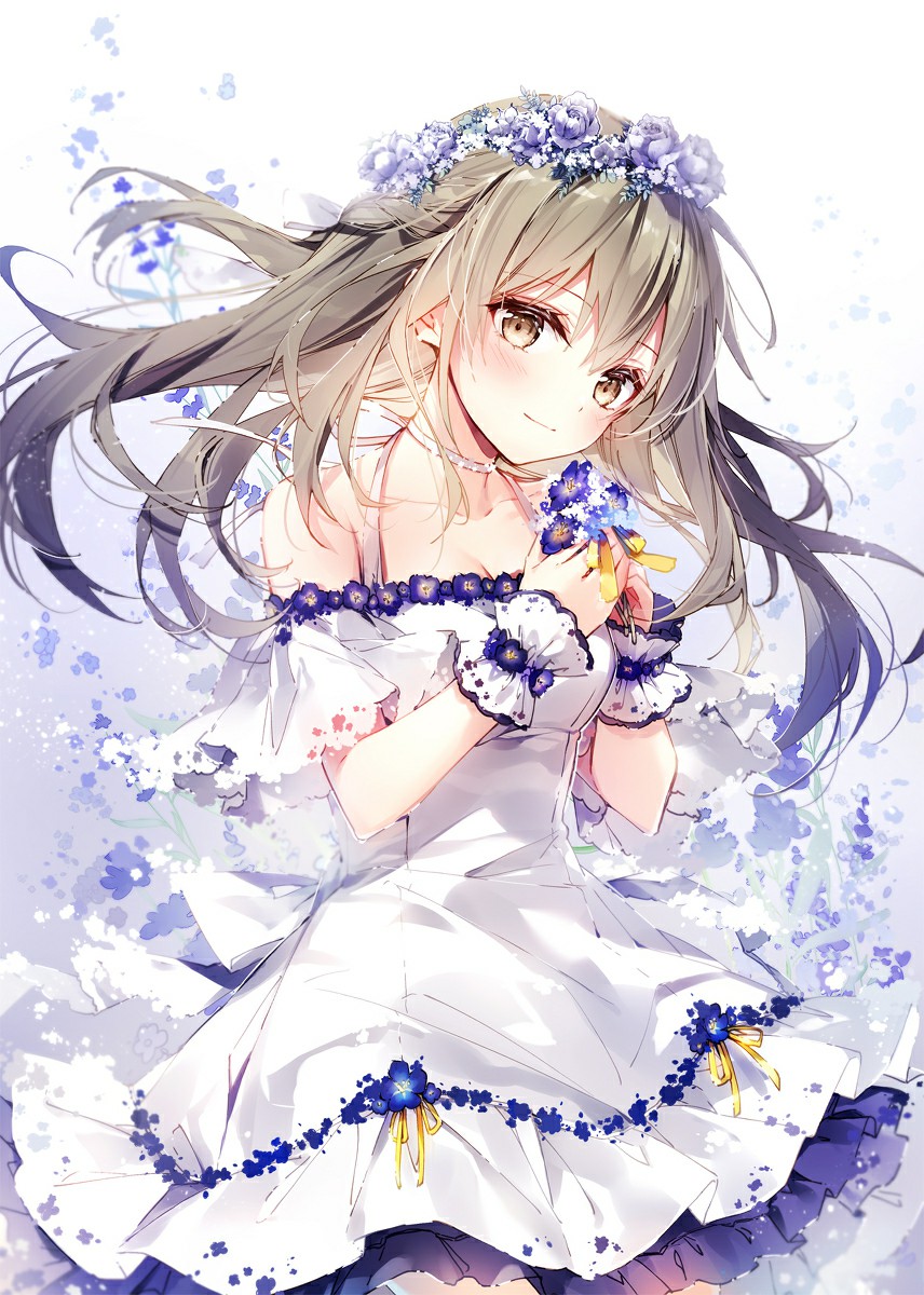 p站美图推荐——露肩连衣裙特辑-动漫之家新闻站