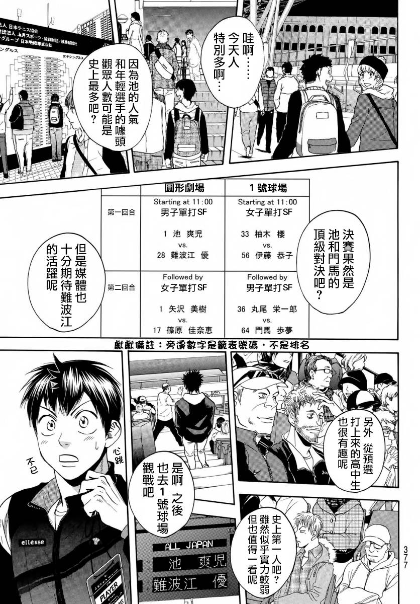 网球优等生第358话 网球优等生漫画 动漫之家漫画网