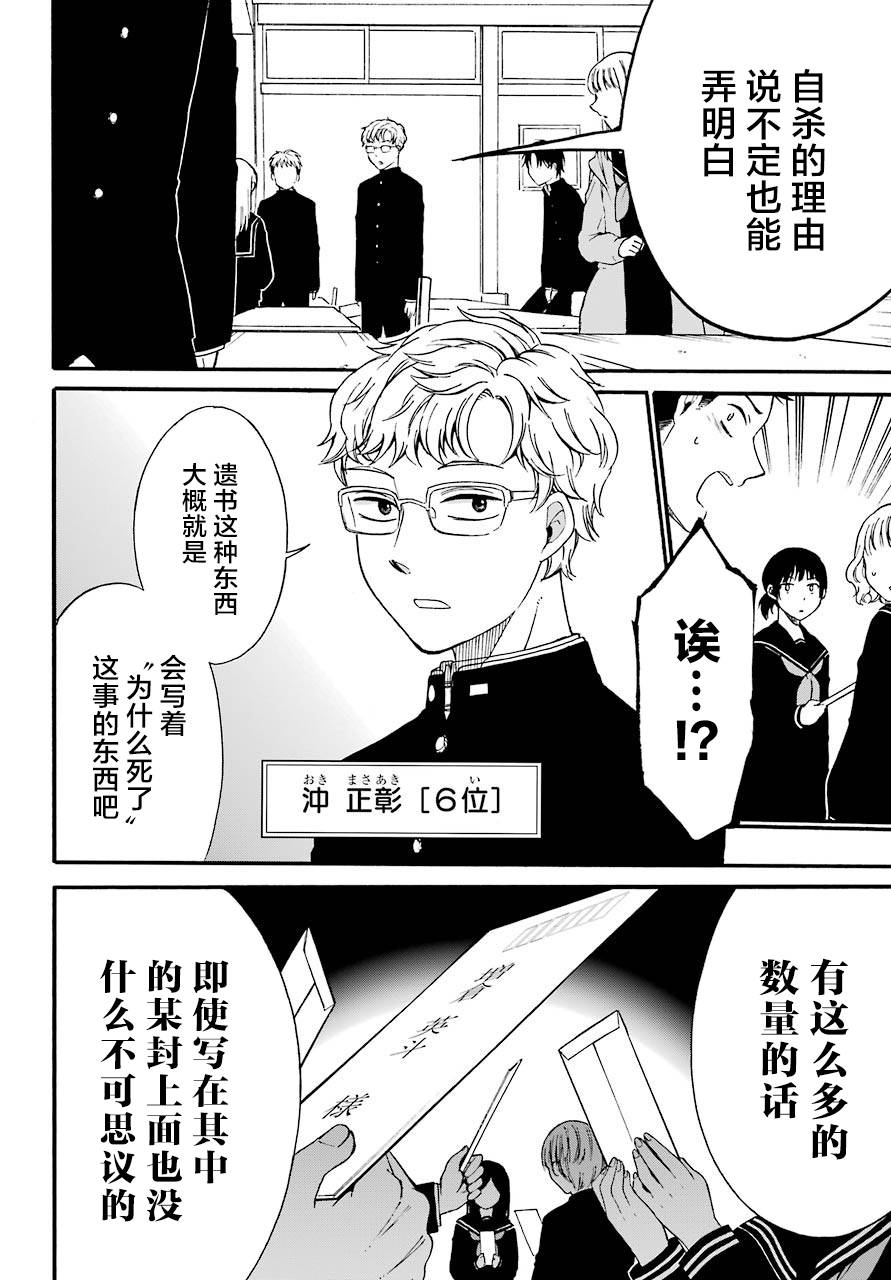 遗书 公开第01话 遗书 公开漫画 动漫之家漫画网